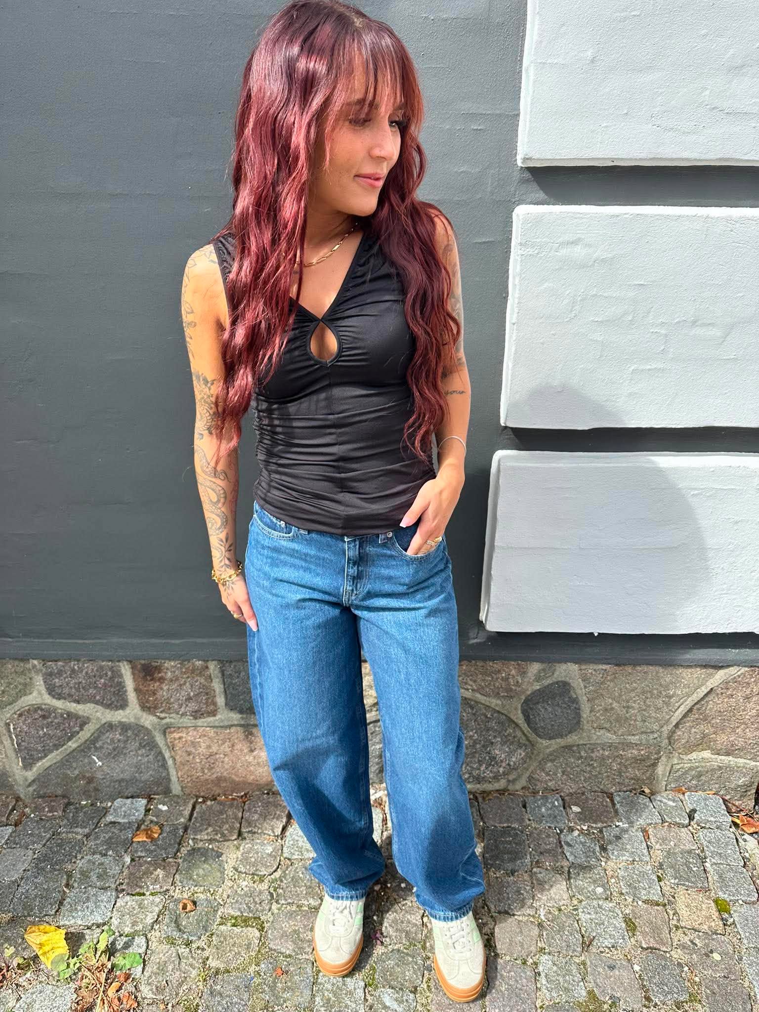 PCOLIVA Top - Black